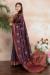 Picture of Resplendent Silk Fire Brick Saree