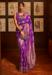 Picture of Elegant Silk Purple Saree