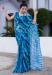 Picture of Grand Georgette Teal Saree