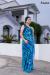 Picture of Grand Georgette Teal Saree