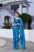 Picture of Grand Georgette Teal Saree