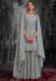 Picture of Georgette Light Slate Grey Readymade Salwar Kameez