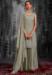 Picture of Pleasing Georgette Dark Grey Readymade Salwar Kameez