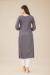 Picture of Sightly Silk Dim Gray Kurtis & Tunic