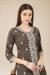 Picture of Marvelous Silk Brown Kurtis & Tunic