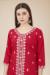 Picture of Taking Silk Fire Brick Kurtis & Tunic