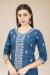 Picture of Superb Silk Dark Slate Blue Kurtis & Tunic