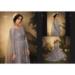 Picture of Georgette Dark Grey Straight Cut Salwar Kameez