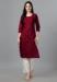 Picture of Ideal Cotton Maroon Kurtis & Tunic