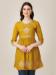 Picture of Delightful Rayon Golden Rod Kurtis & Tunic