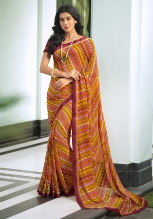 Picture of Stunning Georgette Sienna Saree