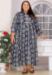 Picture of Beautiful Rayon Midnight Blue Kurtis & Tunic