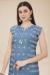 Picture of Radiant Cotton Cadet Blue Kurtis & Tunic