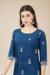 Picture of Enticing Chiffon Dark Slate Blue Kurtis & Tunic