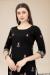 Picture of Admirable Chiffon Black Kurtis & Tunic