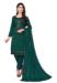 Picture of Cotton Dark Slate Grey Straight Cut Salwar Kameez