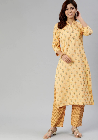 Picture of Admirable Cotton Wheat Kurtis & Tunic