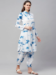 Picture of Good Looking Cotton White Smoke Kurtis & Tunic