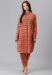 Picture of Comely Cotton Indian Red Kurtis & Tunic