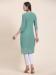 Picture of Elegant Georgette Dark Slate Grey Kurtis & Tunic