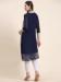 Picture of Fine Georgette Navy Blue Kurtis & Tunic