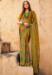 Picture of Splendid Chiffon & Georgette Olive Drab Saree