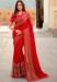 Picture of Gorgeous Chiffon & Georgette Crimson Saree