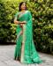 Picture of Sightly Silk Dark Cyan Saree