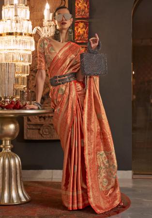 Picture of Graceful Silk Sienna Saree