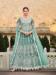 Picture of Nice Net Cadet Blue Anarkali Salwar Kameez