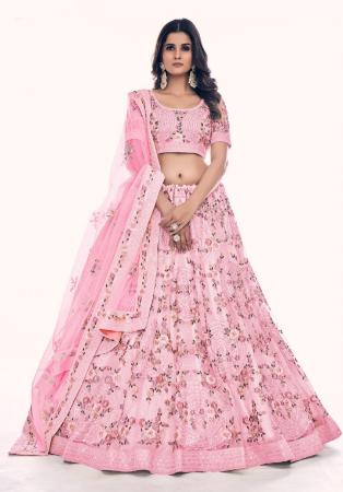 Picture of Graceful Net Thistle Lehenga Choli