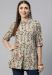 Picture of Grand Rayon Dark Grey Kurtis & Tunic