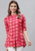 Picture of Graceful Rayon Fire Brick Kurtis & Tunic