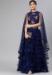 Picture of Fascinating Net Midnight Blue Lehenga Choli