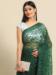 Picture of Beautiful Net Sea Green Saree