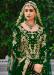 Picture of Alluring Chiffon Dark Green Lehenga Choli