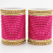 Picture of Well Formed Hot Pink Bangles