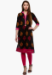 Picture of Bewitching Cotton Black Kurtis & Tunic