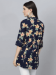 Picture of Sublime Rayon Navy Blue Kurtis & Tunic