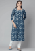 Picture of Exquisite Cotton Midnight Blue Kurtis & Tunic