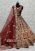 Picture of Stunning Georgette Maroon Lehenga Choli