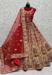 Picture of Beautiful Georgette Dark Red Lehenga Choli