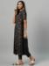 Picture of Pretty Crepe & Silk Black Kurtis And Tunic