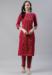 Picture of Graceful Rayon & Silk Light Coral Kurtis And Tunic