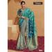 Picture of Fine Silk Teal Saree