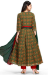 Picture of Cotton Dark Olive Green Readymade Salwar Kameez