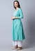 Picture of Beautiful Cotton Light Blue Kurtis & Tunic