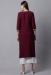 Picture of Gorgeous Cotton Dark Magenta Kurtis & Tunic