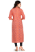 Picture of Superb Cotton Salmon Kurtis & Tunic