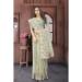 Picture of Pleasing Net Dark Sea Green Saree